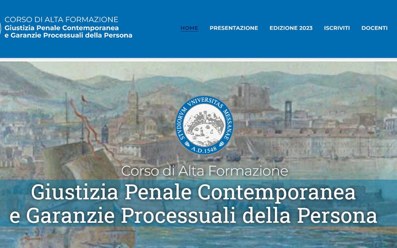 Corso di Alta Formazione