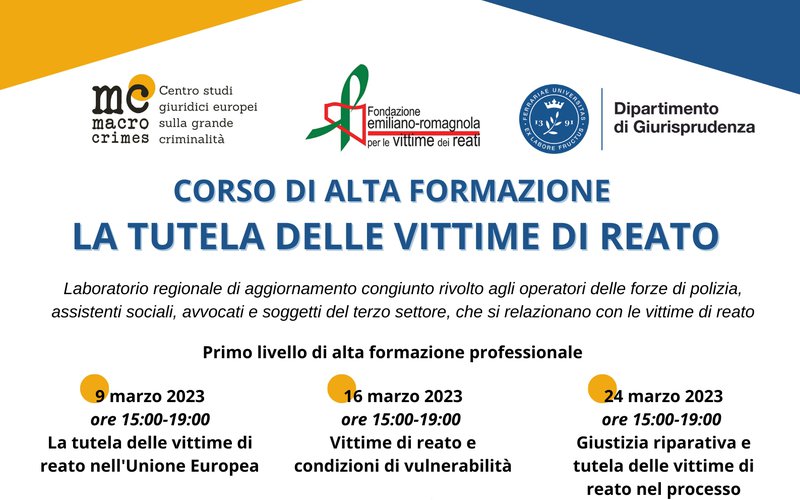 Corso di alta formazione