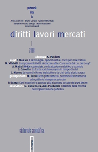 Diritti lavori mercati_Criminalità mafiosa e diritto del lavoro